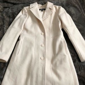 Cream Kenneth Cole reaction coat